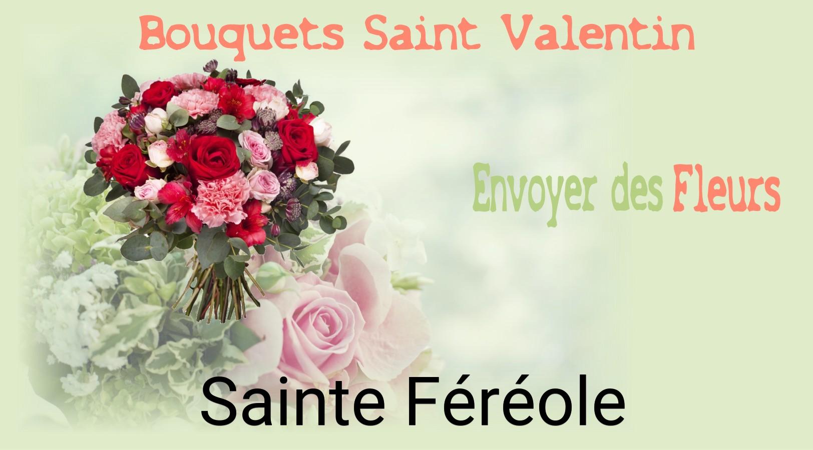 Roses de Saint-Valentin livrées à Sainte-Féréole